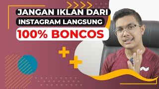 JANGAN IKLAN DARI IG LANGSUNG100% BONCOS