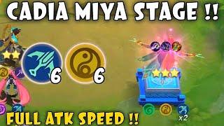 EASY OP META COMBO  CADIA MIYA + LING SKILL 1  MAGIC CHESS MOBILE LEGENDS