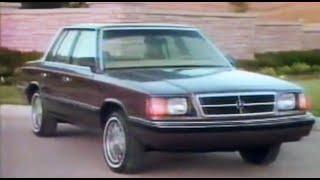 1987 Dodge Aries K commercial