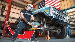 Removing a Dana 44 Hub and Rotor the HARD WAY