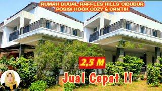 Rumah Dijual Raffles Hills CibuburPosisi Hook Cozy & Cantik #rumahdijual #jualrumah