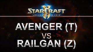 StarCraft 2 - LOTV 2016 - Avenger T v Railgan Z on Whirlwind