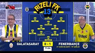 galatasaray 0-1 FENERBAHÇE - FB TV GOL ANI - 19 MAYIS 2024