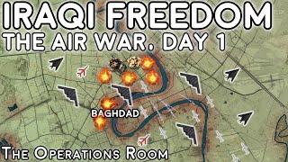 Operation Iraqi Freedom - The Air War Day 1 - Animated