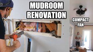 Mudroom Renovation Part 8 Shocking Update