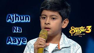 Nishants Magnetic performance on Ajhun na aaye on Indian idol Stage impressed all