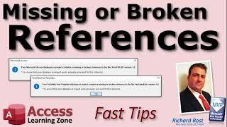 How to Remove Missing or Broken References in your Microsoft Access Database