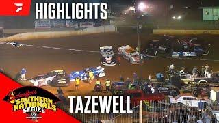 Southern Nationals Super Late Models at Tazewell Speedway 72724  Highlights