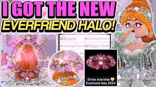 I GOT THE NEW EVERFRIEND HALO Divine Adoration Halo 2024 EVERY TOGGLE Full Showcase  Royale High