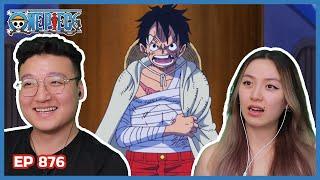 ILL BE WAITING FOR YOU AT THE LAND OF WANO  One Piece Episode 876 Couples Reaction & Discussion