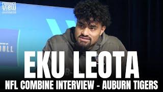 Eku Leota talks Career With Northwestern Wildcats Transferring to Auburn & NFL Prepartions