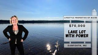 Lowest Priced Lakefront Lot in ME  Maine Real Estate