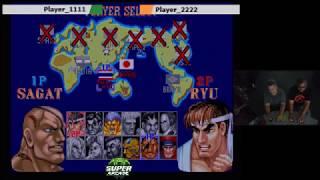 Street Fighter 2 Hyper Fighting Arcade tournament 10282018 SF2HF SF2T