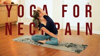 Yoga For Neck and Shoulder Pain - Safe Easy & Gentle Neck Stretches for Beginners  20 Minutes