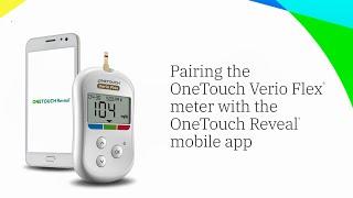 Pairing the OneTouch Verio Flex® meter with the OneTouch Reveal® mobile app