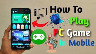 How To Play PC Games in Mobile  Unlimited Games  Jio Cloud Gaming App