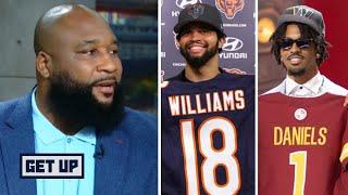 GET UP  Bears made a mistake in selecting Caleb Williams over Jayden Daniels - Marcus Spears