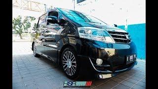 Modifikasi Toyota Alphard Menggunakan HSR Wheel