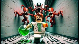 Schreckliches Geheimnis auf einem fremden Planeten – Lego Alien Monster