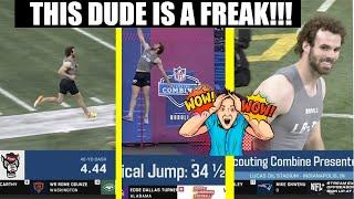 NFL Combine NCST LB Payton Wilson STOLE THE SHOW  4.43 Official  Luke Kuechly??