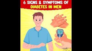 6 Sign & Symptoms Of Diabetes In Men