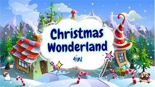 Sleep Meditation for Children  CHRISTMAS WONDERLAND 4in1  Sleep Stories for Kids