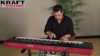 Kraft Music - Korg Kross Workstation Keyboard Performance with Rich Formidoni