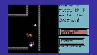 Temple of Apshai - C64 - Best Dungeon Games Epyx 1983