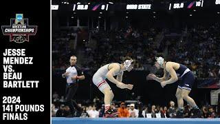 Jesse Mendez v. Beau Bartlett 2024 NCAA wrestling championship 141 pounds