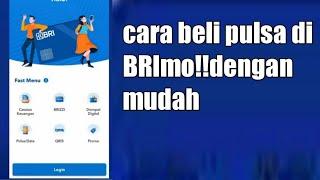 cara beli pulsa di aplikasi BRImodengan mudah@azza Tutorial