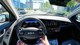 2022 Kia Niro MY23  TX 1.6 6DCT Hybrid 141hp   POV Test Drive  Fuel consumption information