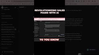 Revolutionizing Sales Pages With AI