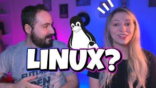 Será que ela consegue instalar Linux? - Instalação para iniciantes