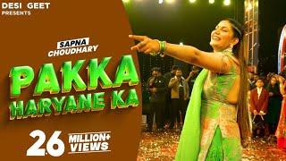 Pakka Haryane Ka  Sapna Choudhary Dance Performance  New Haryanvi Song 2023