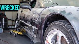 Saving A TOTALED Corvette From Copart