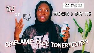 oriflame pure skin face toner review  is it worth the money?