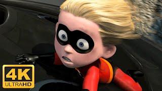 The Incredibles 2004 100 Mile Dash Dash Escapes Syndromes Henchmen Remastered 4K 60FPS