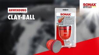 Anwendung SONAX Clay-Ball