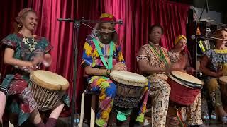 West African Rhythm Kalou Kouyate Yulian Manysa afro-group Djembe Kan Vladivostok 2023