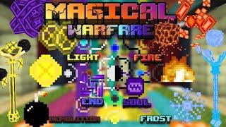 Magical Warfare1.1.0 Addon for MCPE 1.20+