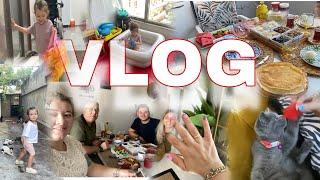 YENGEMLERDE MANGAL KEYFİ  GAMZE DE KAHVALTIDAYIZ  OJELER DEĞİŞTİ #vlog #nailart