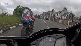 Southern 100 onbaord 2024 Honda 600rr #isleofmantt #roadracing #superbikes #gopro