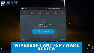 Wipersoft  Wipersoft anti-spyware  Wipersoft anti-spyware review 2022  free malware scanner tool