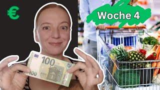 LEBENSMITTEL für 100€ im Monat  Woche 4