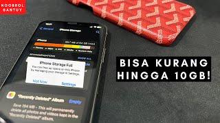 iPhone Storage Penuh???  Tips Mengurangi Storage iPhone