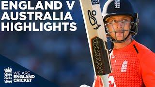 Jos Buttler Smashes Second Fastest T20 50  England v Australia HIGHLIGHTS Edgbaston 2018