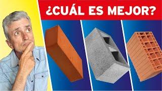  3 Tipos de LADRILLO Cuál es Mejor para la Construcción de Casas?