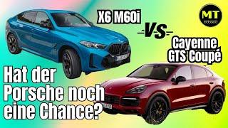 Der NEUE BMW X6 M60i xDrive vs. PORSCHE CAYENNE GTS Coupe  Wer MACHT das RENNEN?