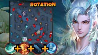 LOONG BEST COMBO & ROTATION FOR SOLO PLAYERS LEGEND RANK GAMEPLAY  LOONG BUILD & ARCANA  HOK