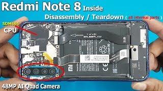 Redmi Note 8 Teardown  Disassembly  Know whats inside  How To Open Redmi Note 8